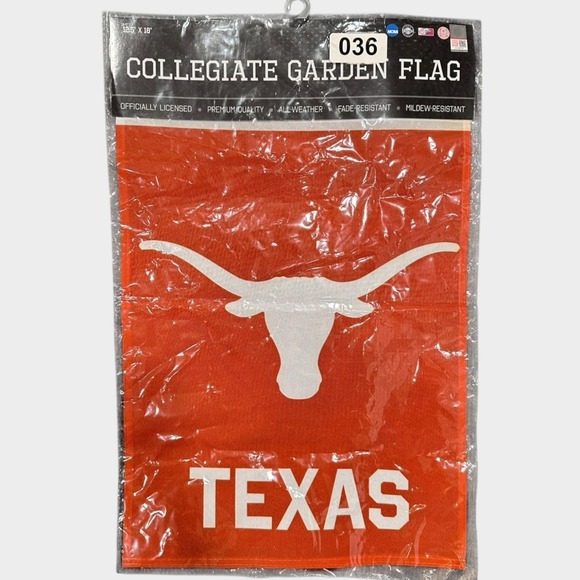 The Unbranded Brand Other - Texas Longhorns Garden Flag 12.5"X18" Premium Yard Flag University Of Texas NCAA